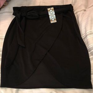 Boohoo wrap skirt